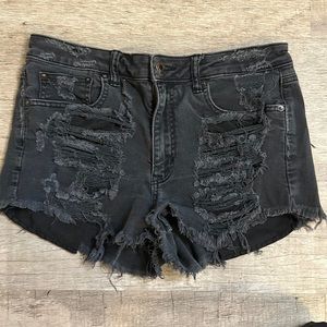 American Eagle Outfitters stretch distressed shorts size 8